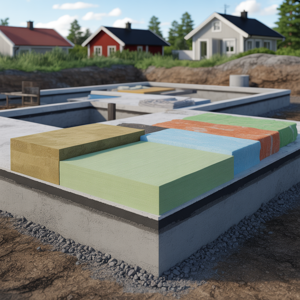 8.Vilken typ av isolering ar bast for en husgrund
